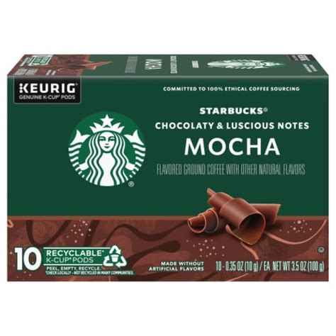 Starbucks® Mocha K Cup® Coffee Pods 10 Ct Smiths Food And Drug