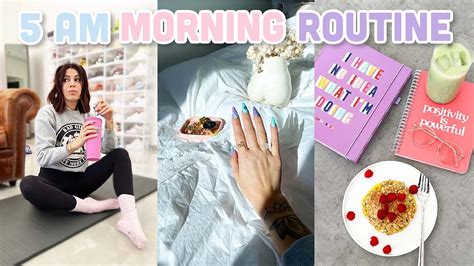 5 Am Morning Routine ⏰ Youtube