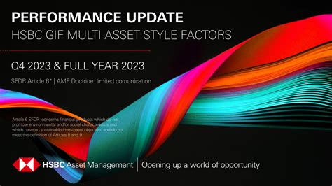 Hsbc Multi Asset Style Factors Revue T Et Annuelle