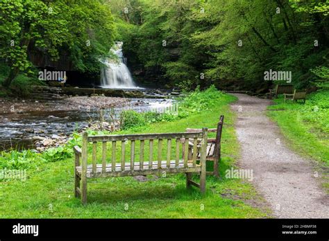 Summer View Of Two Seats With A View Of Walden Beck And Cauldron Force