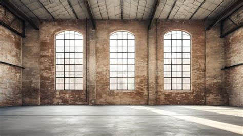 Design Interior Warehouse Background Stock Illustration - Illustration ...