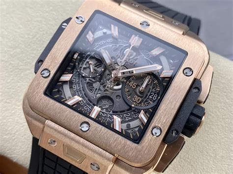 Hublot Square Bang Unico Mm Om Rx Rg Bbf Best Edition