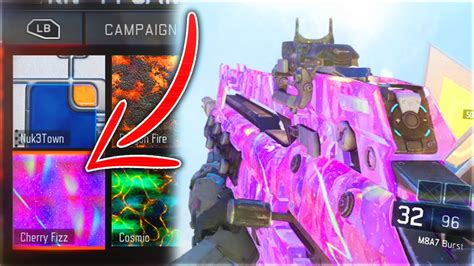 New Secret Cherry Fizz Extra Camo Unlocked Black Ops 3 Cherry Fizz