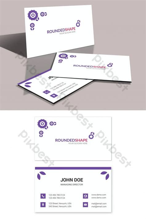 250,000+ Purple Business Card Templates | Free Graphic Design Templates ...