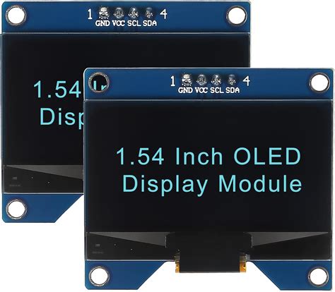 Amazon MELIFE 2pcs 1 54 Inch OLED I2C IIC Display Module 128x64