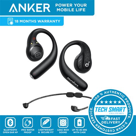 Anker Soundcore Aerofit Pro Open Ear Headphones Ultra Comfort Secure