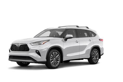 New 2022 Toyota Highlander Platinum Prices Kelley Blue Book