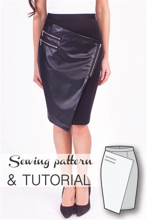 Wrap Skirt Pattern Sewing Tutorials Skirt Patterns Wrap | Etsy | Wrap ...