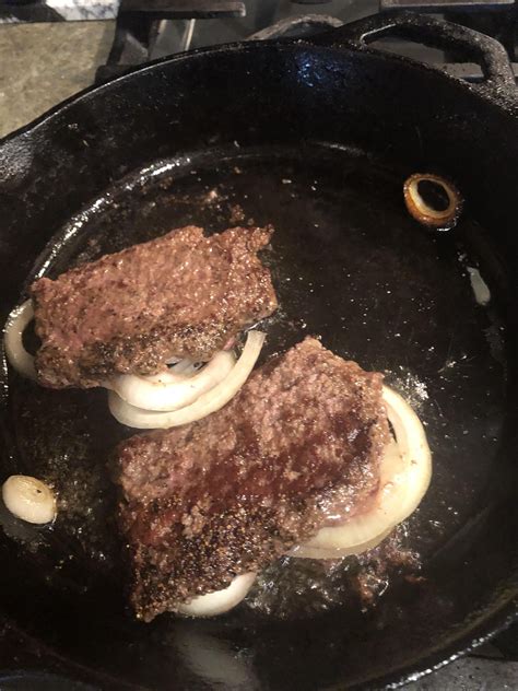 Wagyu Smash Burger Rcastironcooking