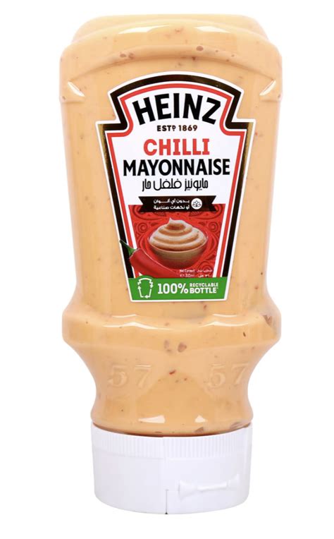 Heinz Chilli Mayonnaise Top Down Squeezy Bottle Ml Q Bazaar