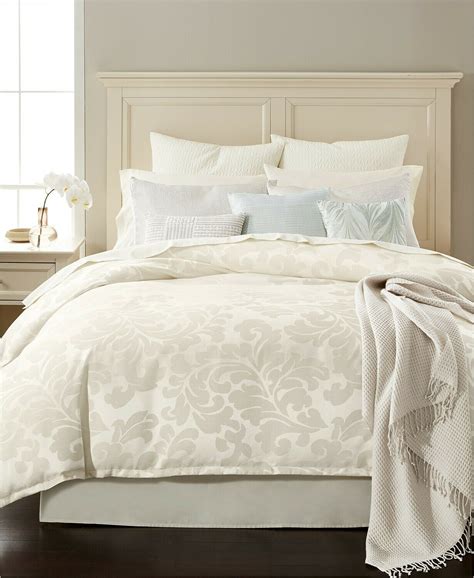 Martha Stewart Scrolling Jacquard Feather Breeze 14 Pc Comforter Set