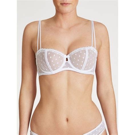 Womens Victoria S Secret Wicked Unlined Lace Balconette Bra With Laceup Detail White Artofit