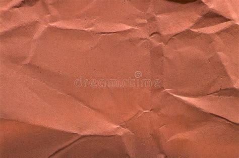 Red Crumpled Wrinkled Paper Texture For Background Stock Image Image