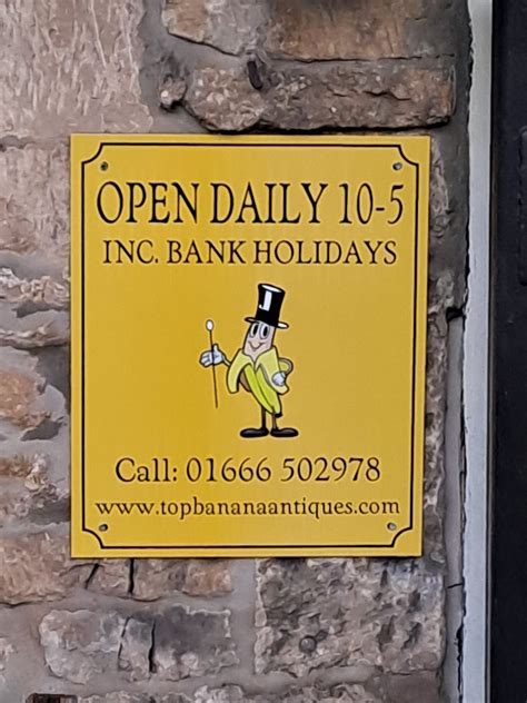 Top Banana Antiques Mall Tetbury 1 Gl 88 Ds Uk On Twitter Open Every Single Day Throughout