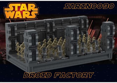 LEGO MOC SW - Droid Factory by Sarinoo90 | Rebrickable - Build with LEGO