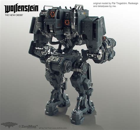 Wolfenstein: The New Order highpoly robots, , Snefer - CGSociety Game ...