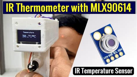 DIY Infrared Thermometer Using Arduino And MLX90614 IR 50 OFF