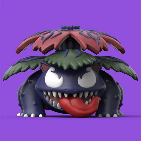 Pokemon Venom X Charizard Venusaur Blastoise D Model D Printable