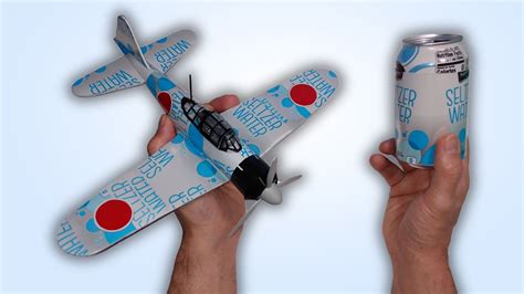 How To Make A Diy Homemade Soda Can Airplane With Recycled Aluminum