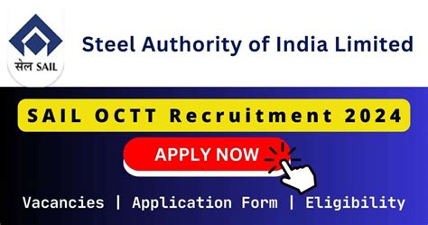 Sail Octt Recruitment