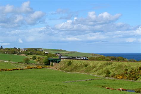 Class 43 Hst Of Scot Between Newtonhill And Stonehaven