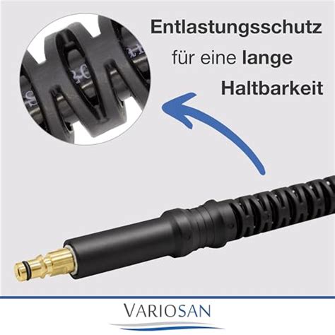 Variosan Hochdruckschlauch F R Hochdruckreiniger Quick Connect