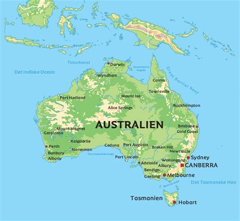 Australien Analisetymon