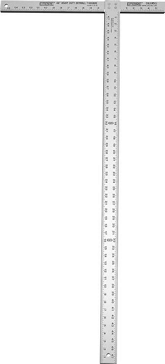 Empire Level 418 48 316 Thick 47 78 Professional Drywall T Square