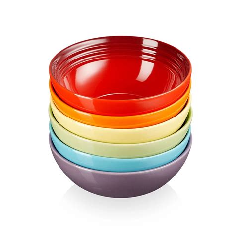 Kaufen Sie Zum Besten Preis Le Creuset Er Set M Slischalen Rainbow Iii