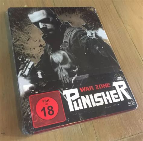 Punisher War Zone Blu Ray Steelbook Ltd Ed New Sealed Marvel Eur