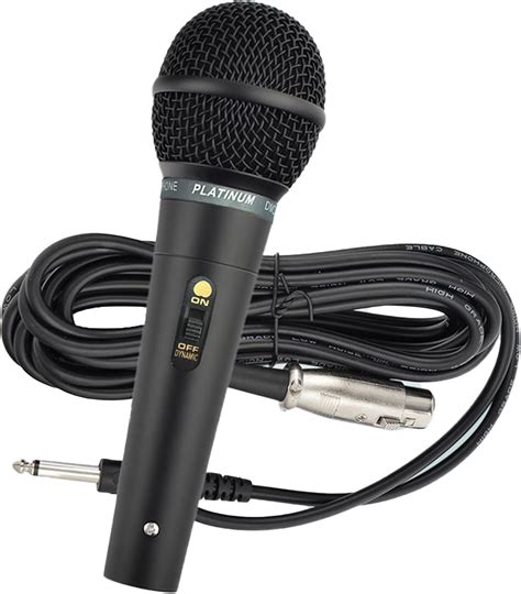 Amazon Adamantite Dynamic Karaoke Microphone For Singing Metal