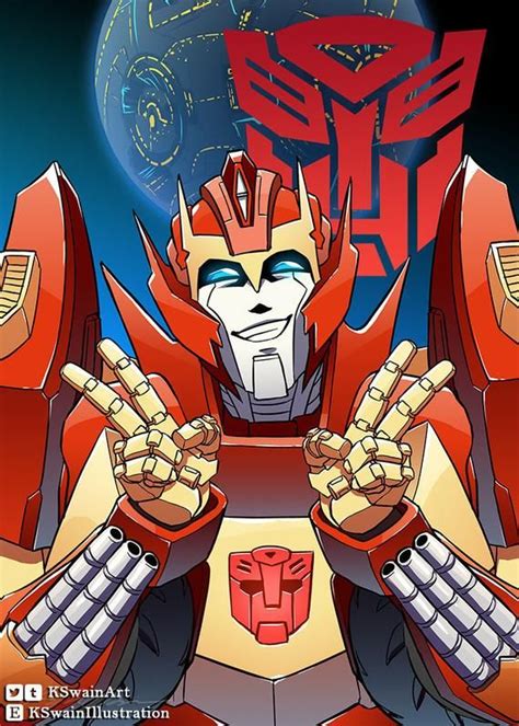 Rodimus 5x7 Fanart Printposter Etsy Transformers Artwork