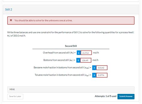 Solved A liquid mixture containing 30.0 mole\% benzene (B), | Chegg.com 