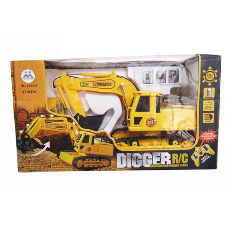 Jual Mainan Anak Remote Control Alat Berat RC DIGGER Excavator