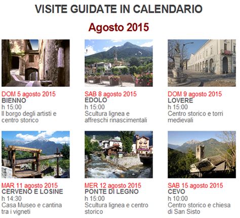 Visite Guidate In Valle Camonica