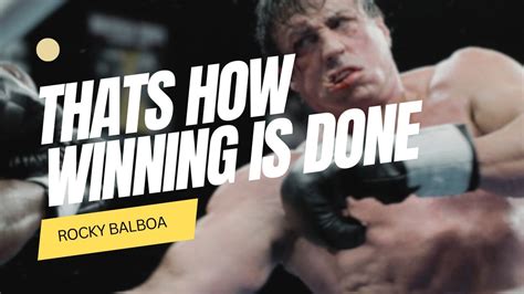 Unlock Your Inner Fighter With Rocky Balboa Motivational Speech That