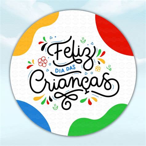 Etiquetas Adesivos Feliz Dia Das Crianças Elo7