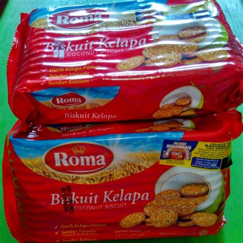 Jual Biskuit ROMA KELAPA Coconut Biscuit 300 Gram Shopee Indonesia