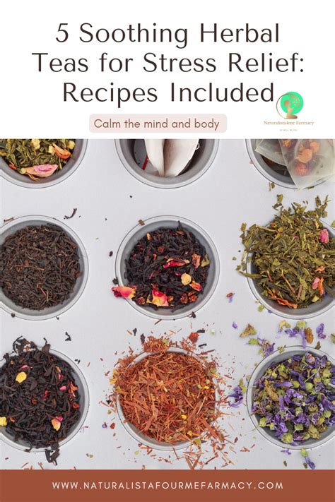 Soothing Herbal Teas For Stress Relief Recipes Included