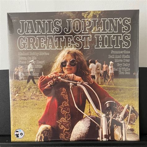 แผ่นเสียง Janis Joplin Janis Joplins Greatest Hits Vinyl Lp