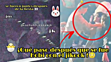 Jungkook Y Jimin Se Fueron Juntos Despu S De La Fiesta Viven Juntos