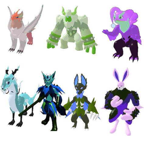 My version of gleam starters : r/LoomianLegacy