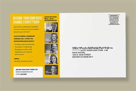 Direct Mail Flyers With Printing And Mailing Services