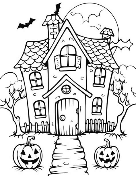 Free Owls And Mushrooms Coloring Page Halloween Coloring Pages