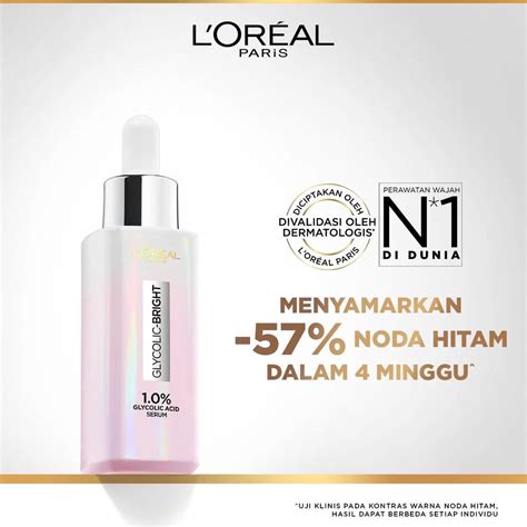 Jual Loreal Loreal Paris Glycolic Bright Instant Glowing Face Serum Shopee Indonesia