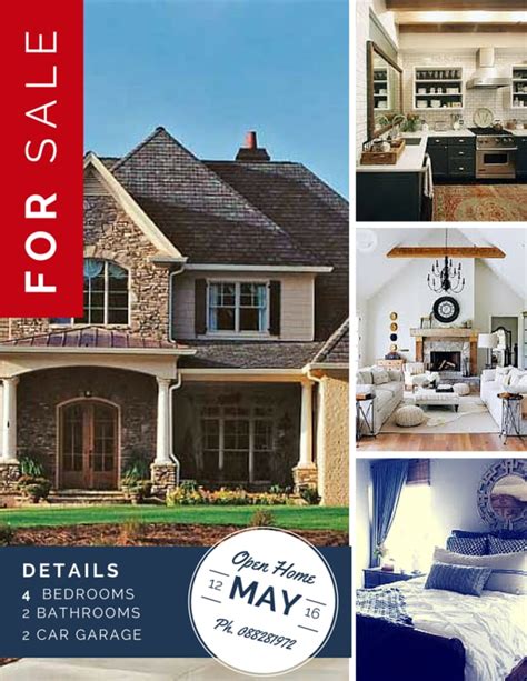 Design Eye Catching Professional Real Estate Flyers By Nataliadesign