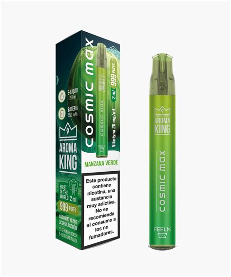 Aroma King Cosmic Max Green Apple Por 7 95 Tuvapeo