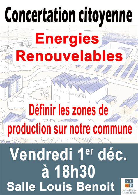 Concertation Citoyenne Energies Renouvelables Mairie De Saint