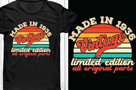 Retro Vintage Svg T Shirt Design Graphic By Almamun2248 · Creative Fabrica