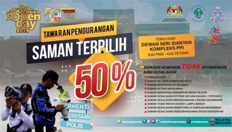 Pdrm Saman 50 Discount At Putrajaya Open Day 2024 Till Feb 4 Dewan